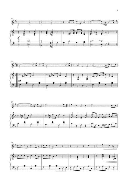 Alexander's Ragtime Band for Trombone/Euphonium in Bb and Piano. image number null