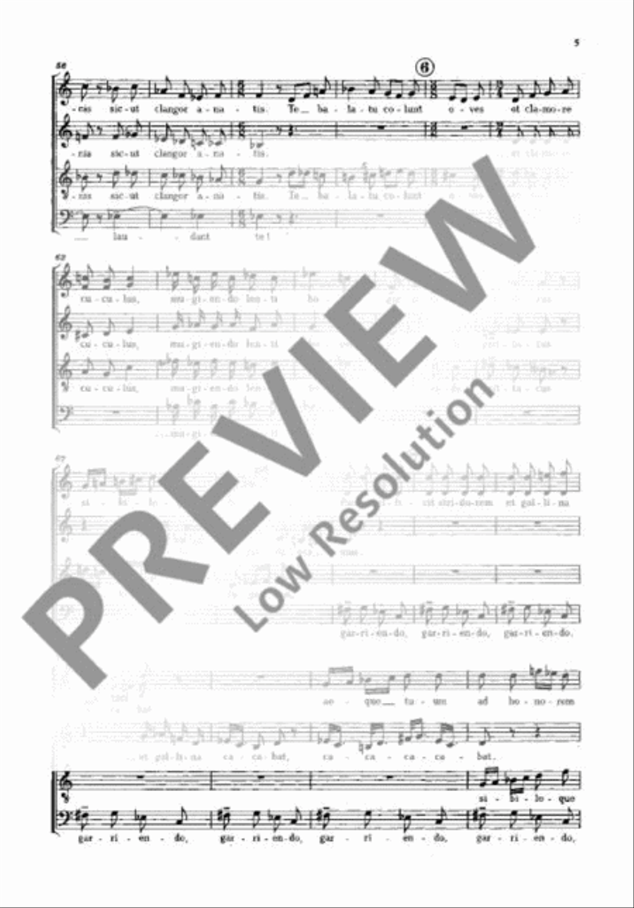 Tres Laudes 4-Part scores gallery preview page 5