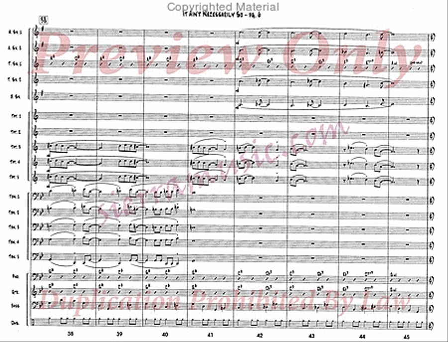 It Ain't Necessarily So Jazz Ensemble scores gallery preview page 7
