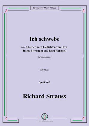 Richard Strauss-Ich schwebe,in C Major,Op.48 No.2