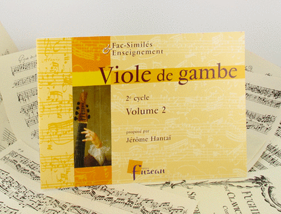 Viola da gamba - intermediate pieces - Volume 2