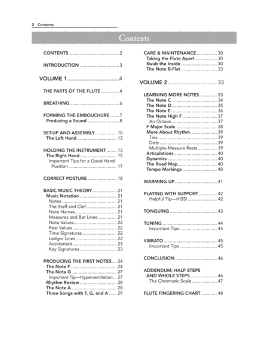 Ultimate Beginner Flute Basics Flute scores gallery preview page 2