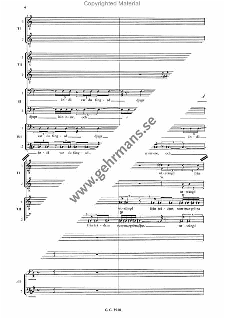 Gryningsvind Divisi scores gallery preview page 5
