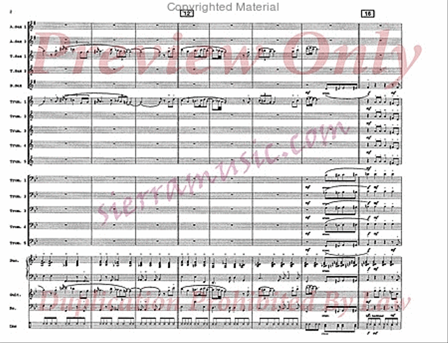 Every Summer Night Big Band scores gallery preview page 3