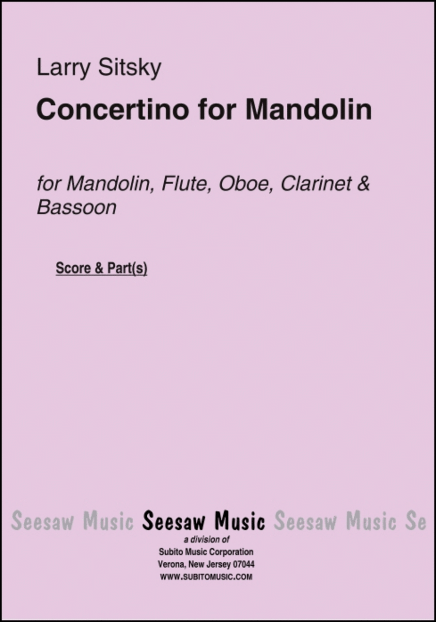 Concertino Concertino Bassoon scores gallery preview page 1