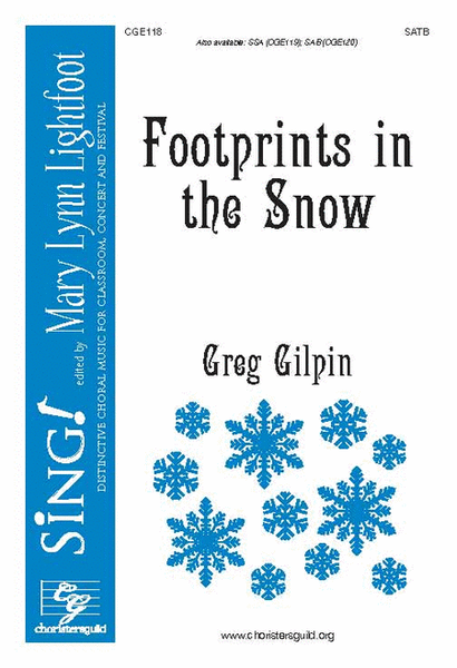Footprints in the Snow (SATB) image number null