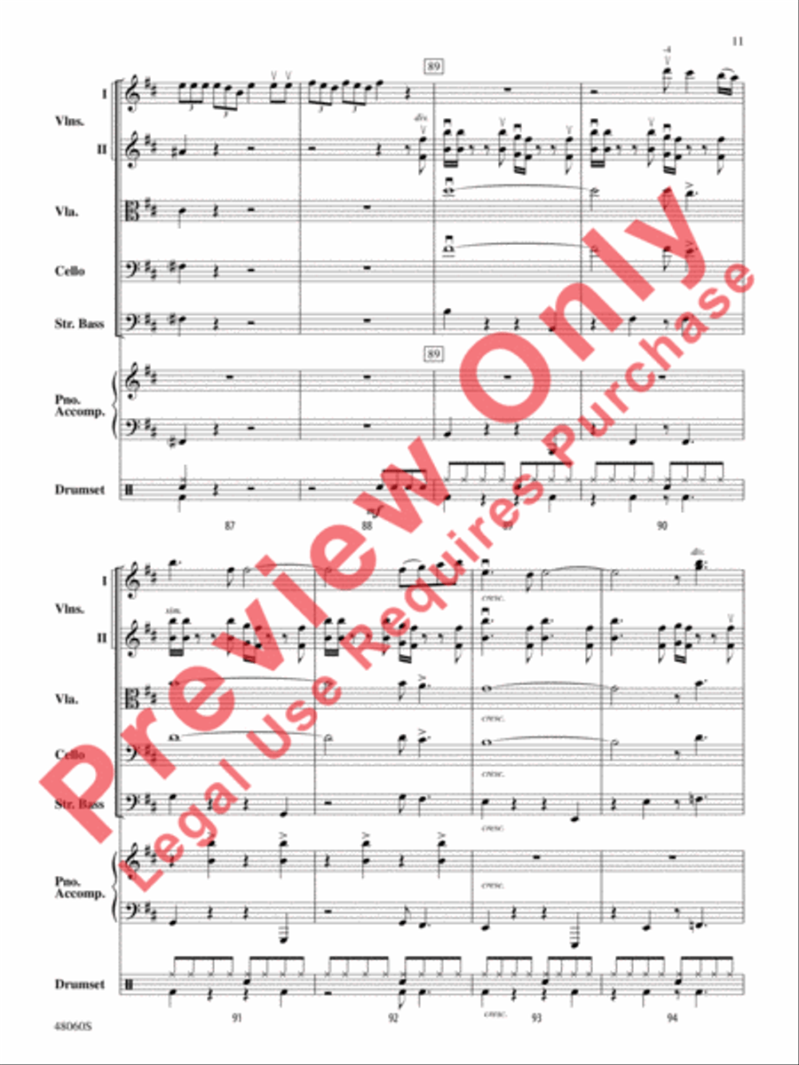 7 Rings String Orchestra scores gallery preview page 12