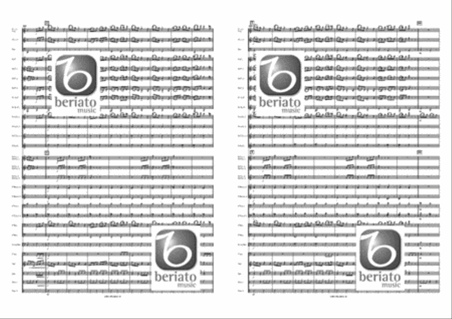 Coppa Fragole Concert Band scores gallery preview page 24
