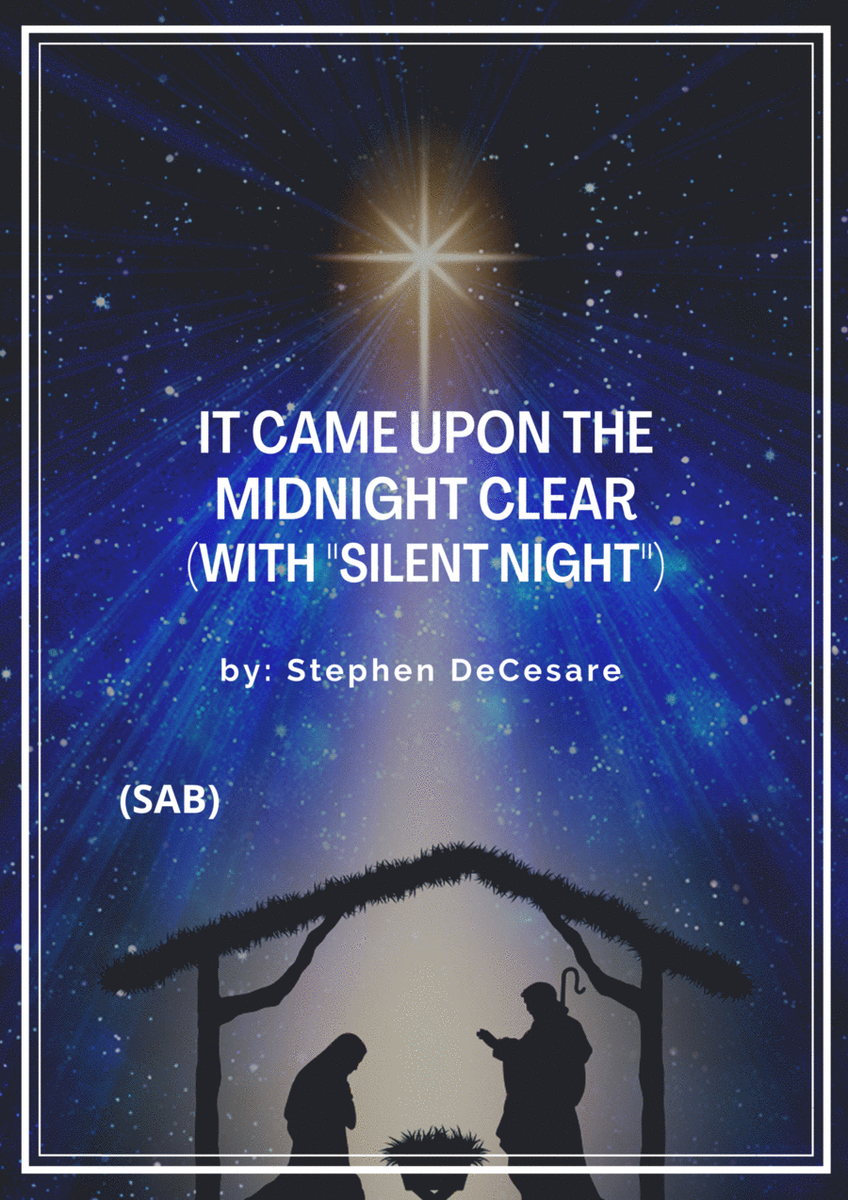 It Came Upon The Midnight Clear (with "Silent Night") (SAB) image number null
