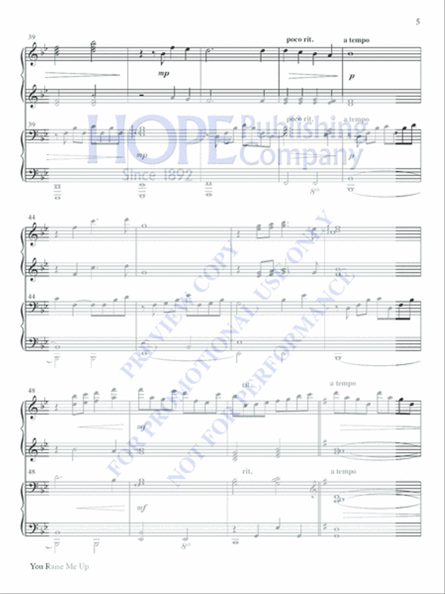 Inspirations: for 4-Hand Piano Piano Accompaniment scores gallery preview page 10