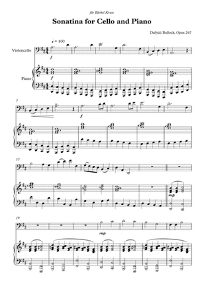 Sonatina No. 1 for Cello and Piano