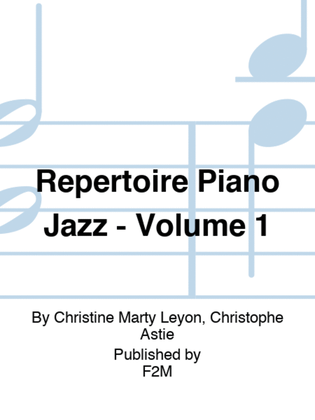 Répertoire Piano Jazz - Volume 1