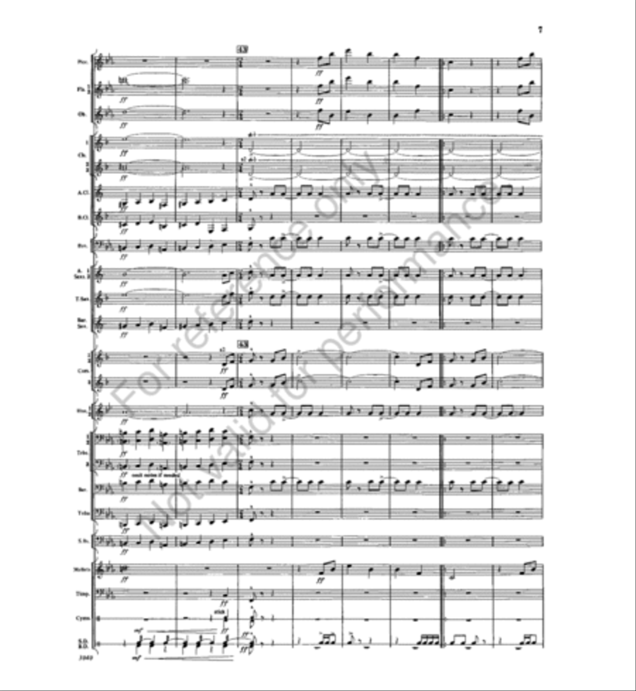 Protocol Protocol Concert Band scores gallery preview page 7