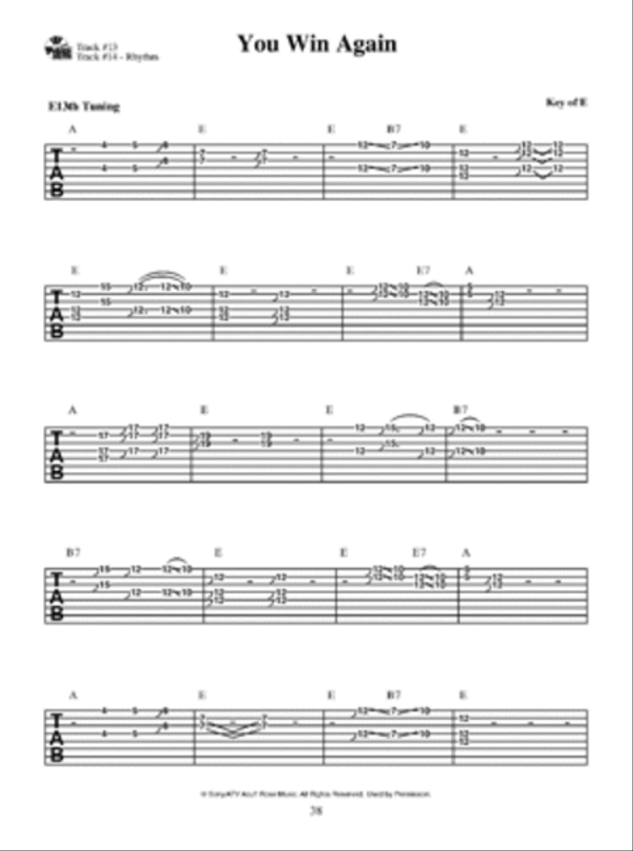 Don Helms - Your Cheatin' Heart - Steel Guitar Song Book Steel Guitar scores gallery preview page 3