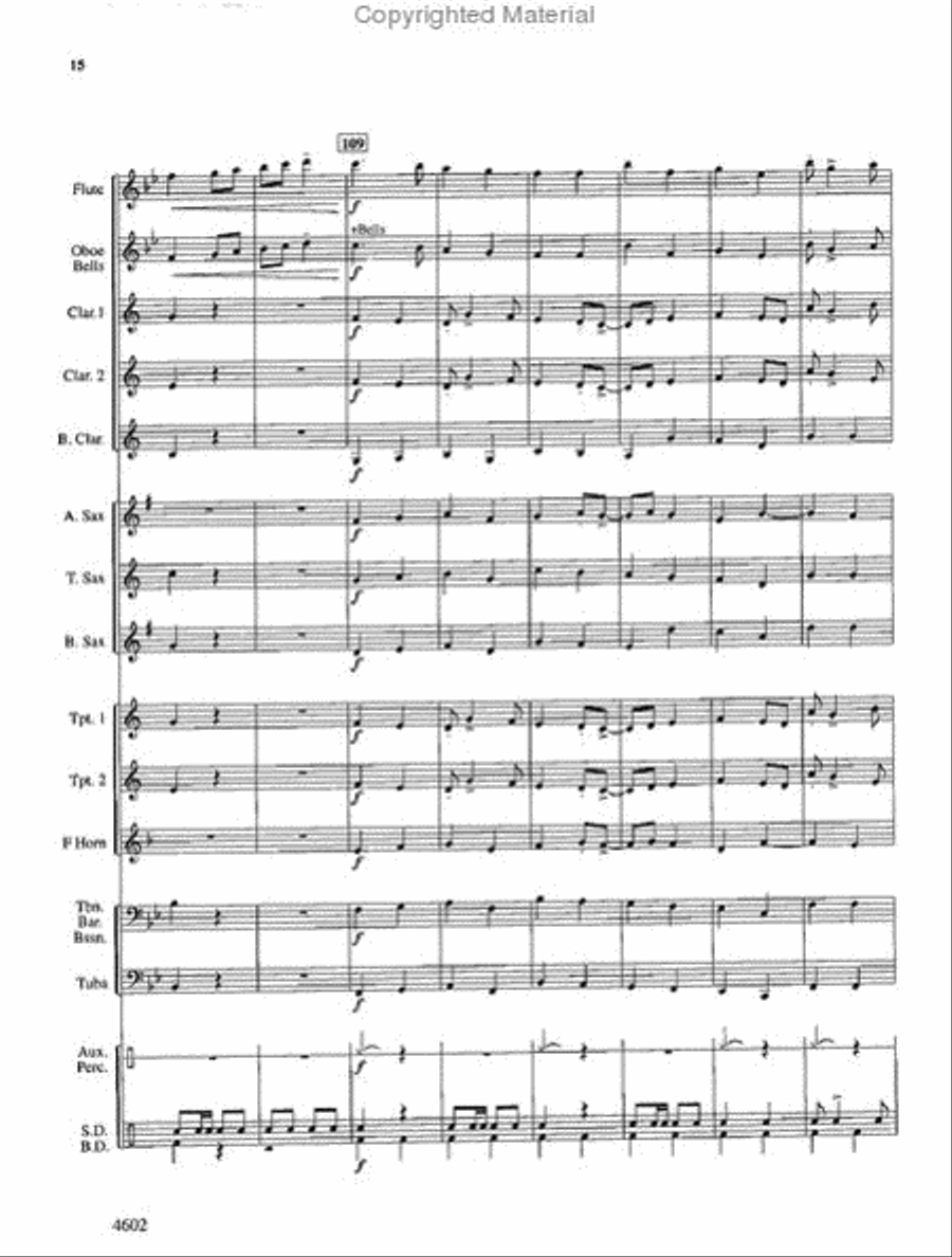 Band Avenue Band Avenue Concert Band scores gallery preview page 15
