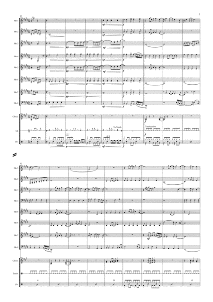 Here Comes The Sun Large Ensemble scores gallery preview page 5