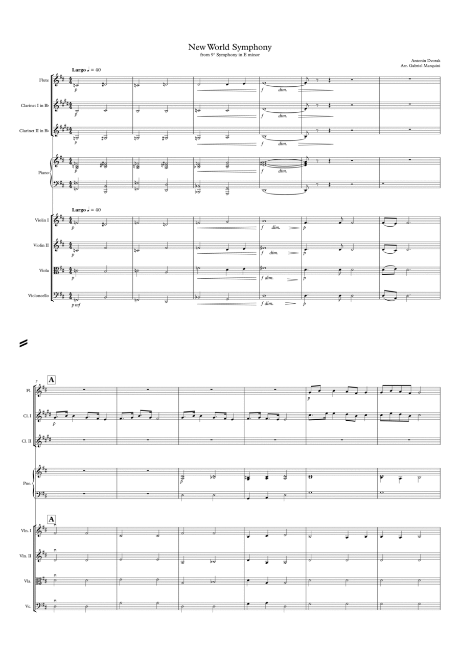 New World Symphony Chamber Music scores gallery preview page 1
