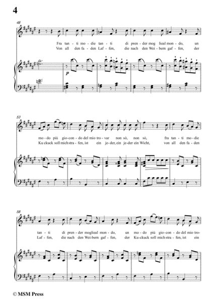 Schubert-Il modo di prender moglie,Op.83 No.3,in F sharp Major,for Voice&Piano image number null