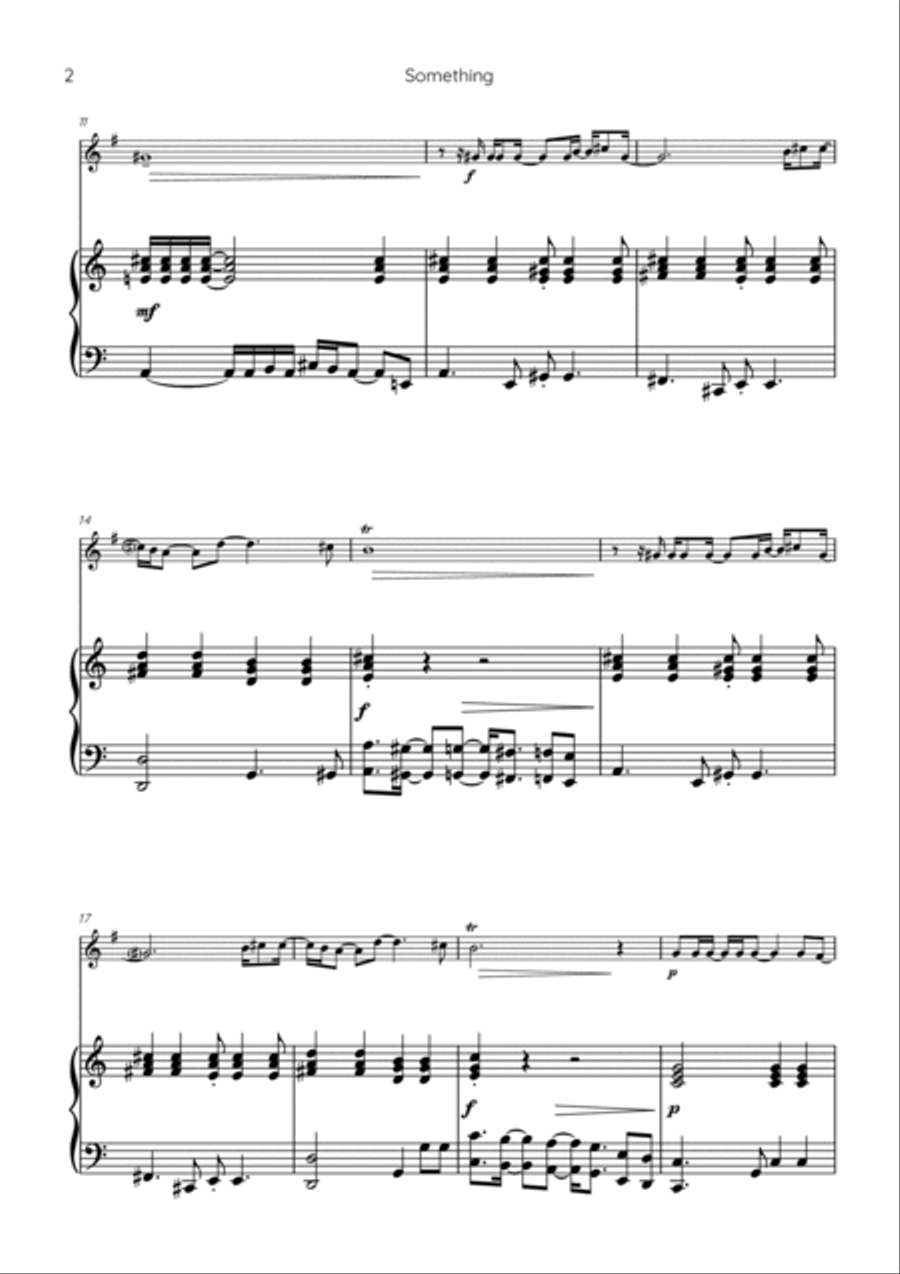 Something Something English Horn scores gallery preview page 2