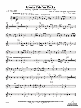 Gloria Estefan Rocks: 1st B-flat Trumpet