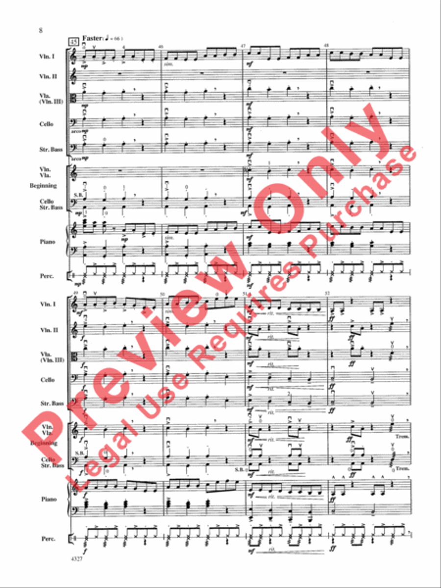 The Ghost of John The Ghost of John String Orchestra scores gallery preview page 9