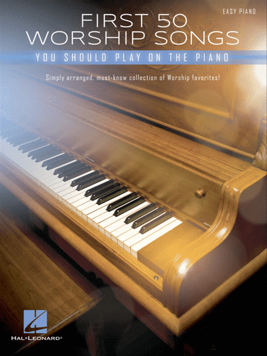 First 50 Worship Songs You Should Play on Piano Easy Piano scores gallery preview page 1