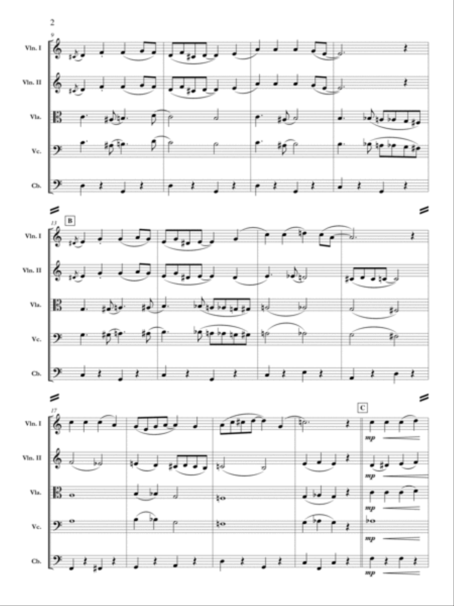 Silent Movie Silent Movie Orchestra scores gallery preview page 3