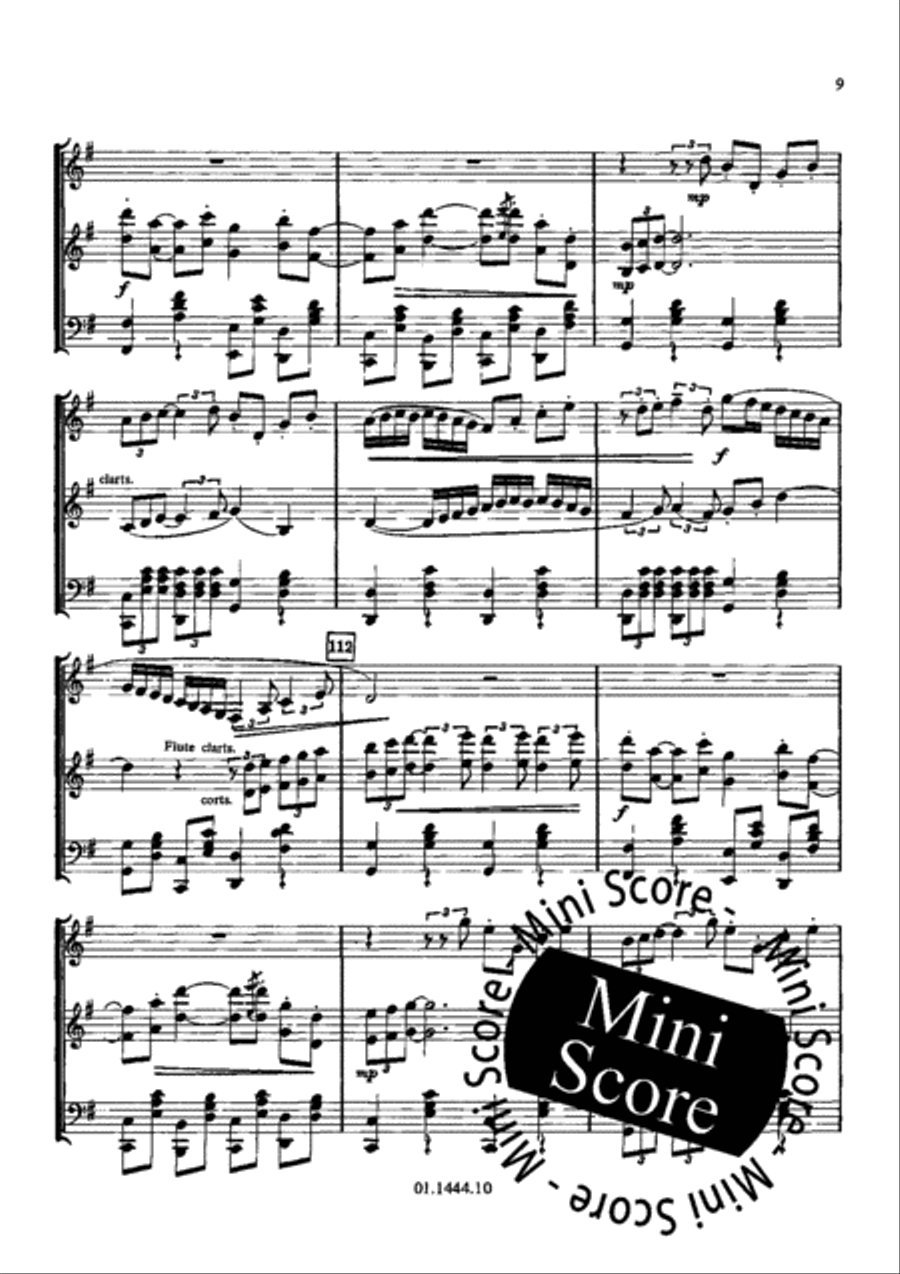 Concerto for Alto Saxophone and Band Concert Band scores gallery preview page 13