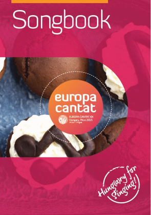 Book cover for Songbook Europa Cantat XIX