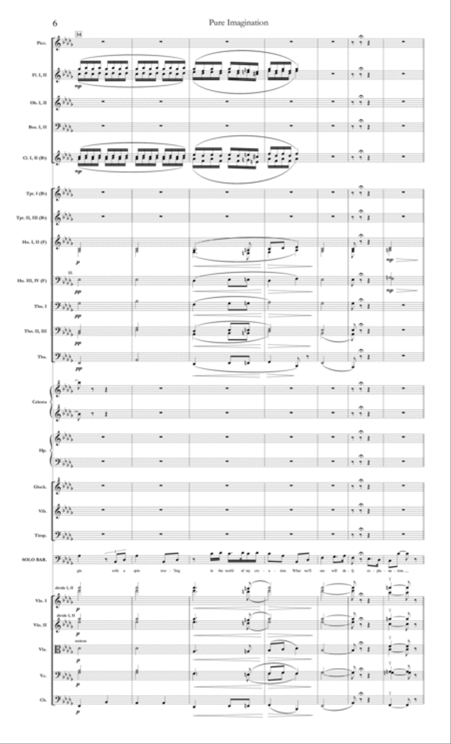 Pure Imagination Full Orchestra scores gallery preview page 6