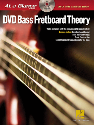 Book cover for Bass Fretboard Theory - At a Glance