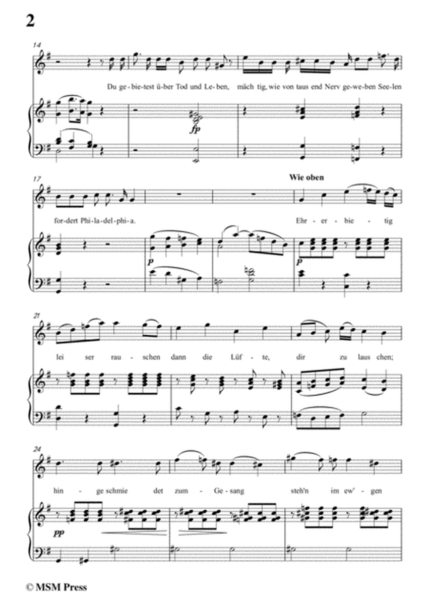 Schubert-Laura am Klavier(Laura at the Piano),1st version,D.388,in G Major,for Voice&Piano image number null