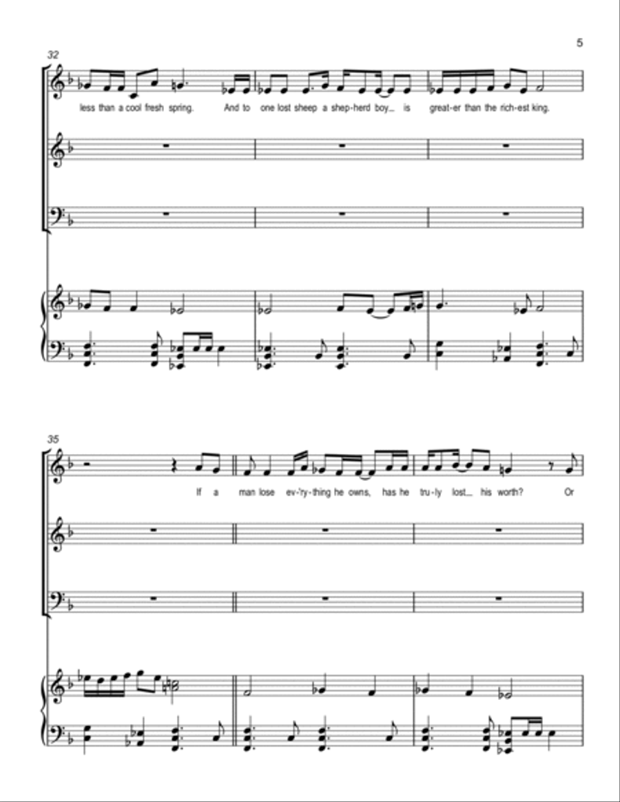 Through Heaven's Eyes Through Heaven's Eyes Choir scores gallery preview page 5