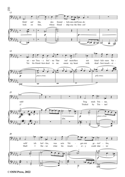 R. Wagner-Tatest du's wirklich?,in b flat minor,from 'Tristan und Isolde,WWV 90' image number null