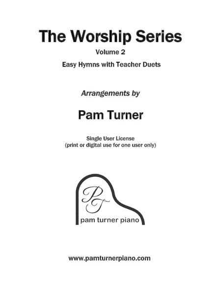 The Worship Series Volume 2 (NFMC) Easy Hymns with Teacher Duets (Late Beginner Sacred Piano) image number null
