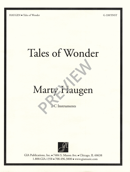 Tales of Wonder - Instrument edition