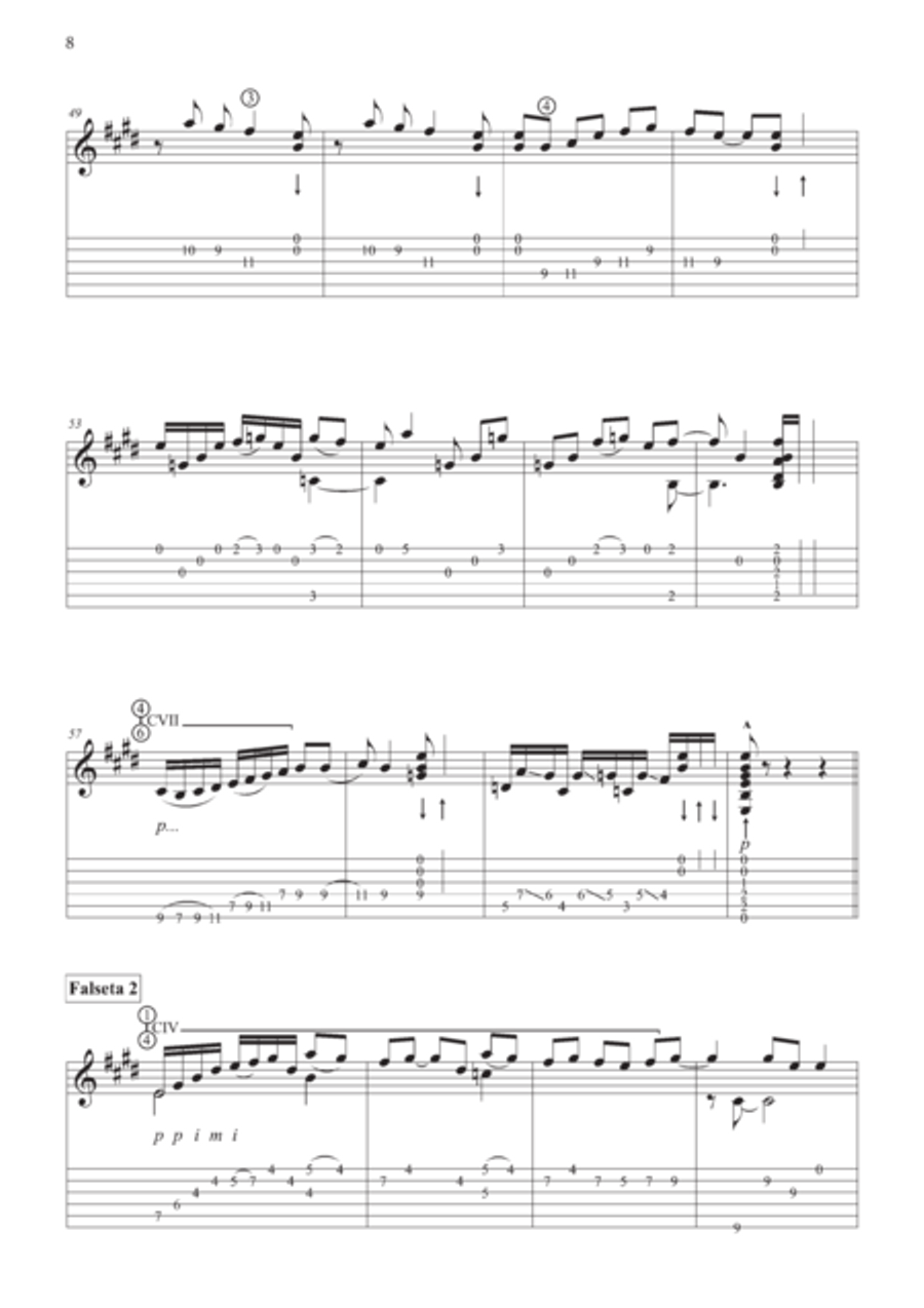 Libro de Partituras de Guitarra Flamenca Libro de Partituras de Guitarra Flamenca Score scores gallery preview page 5