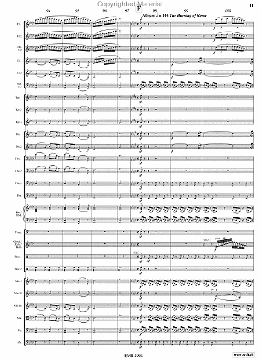 Quo Vadis Orchestra scores gallery preview page 11