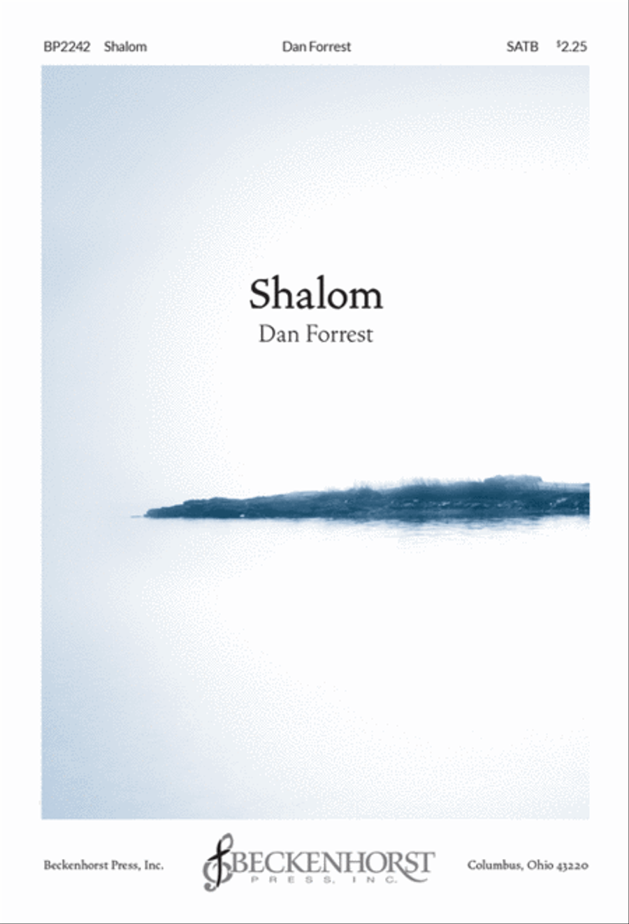 Shalom (SATB) 4-Part scores gallery preview page 1