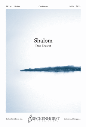 Book cover for Shalom (SATB)