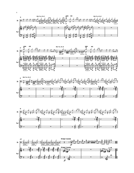 Three Piece Suite for Percussion & Piano