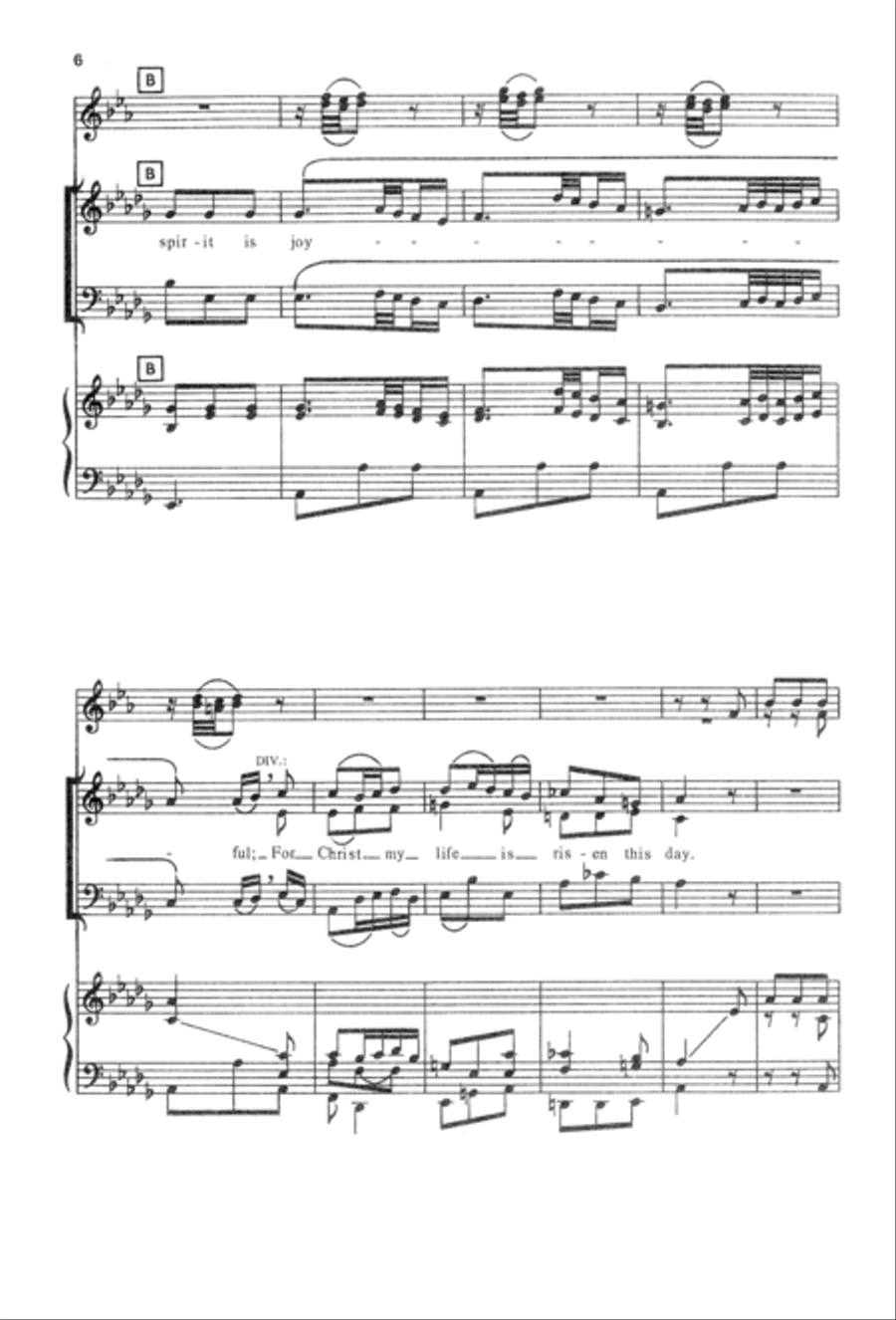 My Spirit Is Joyful My Spirit Is Joyful 3-Part scores gallery preview page 5