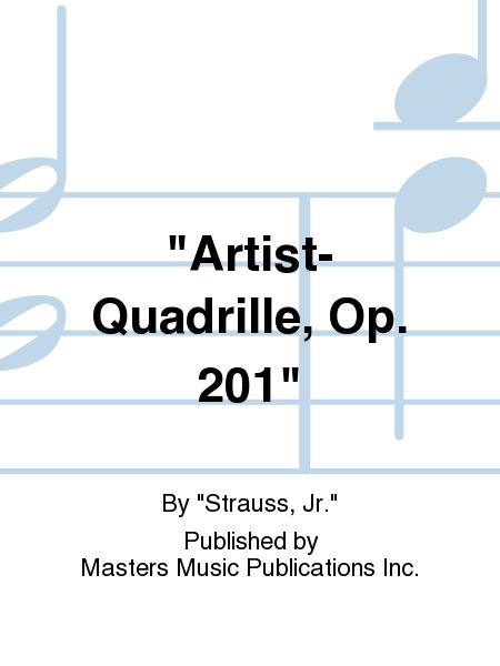 "Artist-Quadrille, Op. 201" image number null