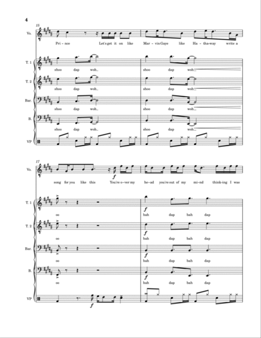 Classic TTBB scores gallery preview page 4