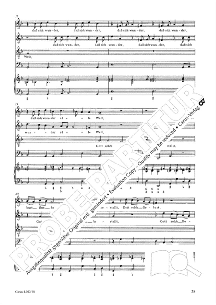 Opella Nova I. Teil 1618 Collection / Songbook scores gallery preview page 26