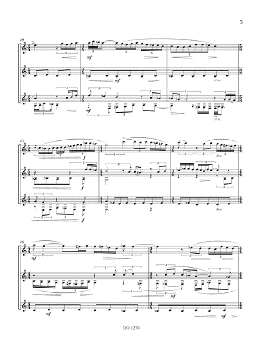 Kyrie Guitar Ensemble scores gallery preview page 5