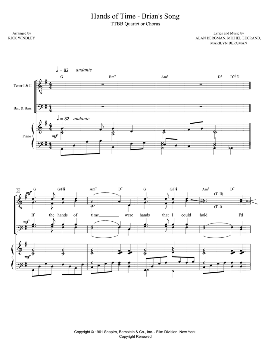 Hands Of Time TTBB scores gallery preview page 1