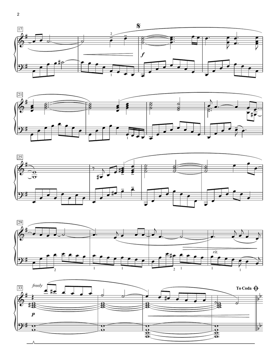 Behind Blue Eyes [Classical version] (arr. Phillip Keveren) Piano Solo scores gallery preview page 2