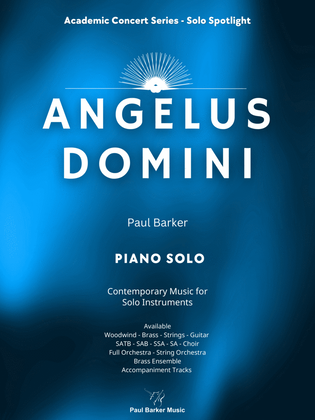 Book cover for Angelus Domini (Piano Solo)