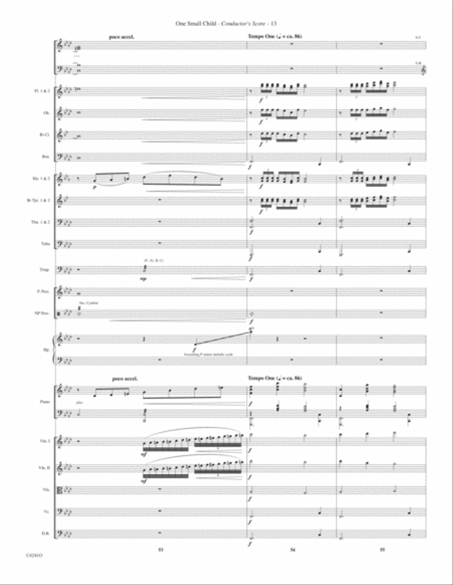 One Small Child Choir scores gallery preview page 14